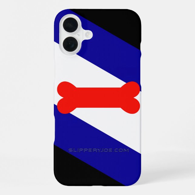 SlipperyJoe's puppy play pride flag express kink i iPhone Case (Back)
