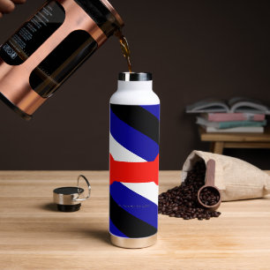 SlipperyJoe's puppy play pride flag express kink i Water Bottle