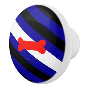 SlipperyJoe's Puppy Play Pride Flag fetishes LGBTQ Ceramic Knob