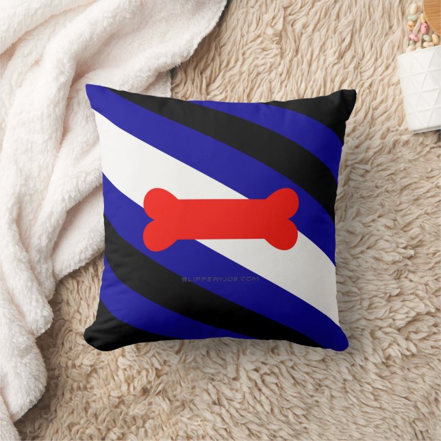 SlipperyJoe's Puppy Play Pride Flag fetishes LGBTQ Cushion (Blanket)
