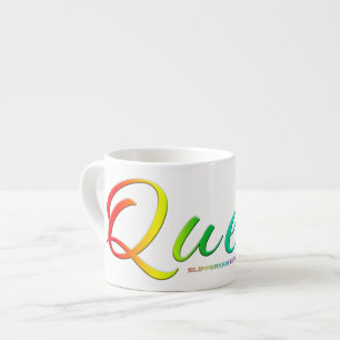 SlipperyJoe's queer single expressive word smooth Espresso Cup