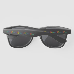 SlipperyJoe's queer single expressive word smooth Sunglasses