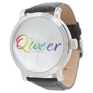 SlipperyJoe's queer single expressive word smooth Watch