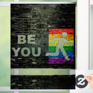 SlipperyJoe's rainbow pride colours panel urban st