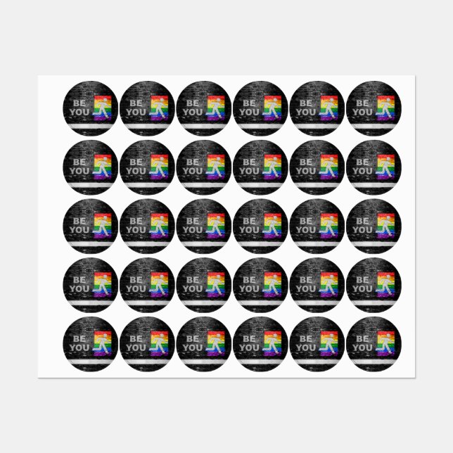 SlipperyJoe's rainbow pride colours panel urban st (Sheet)