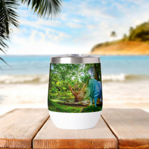 SlipperyJoe's rhinoceros lush tropical setting pri