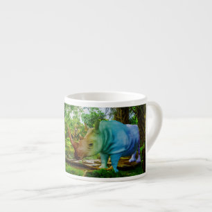 SlipperyJoe's rhinoceros lush tropical setting pri Espresso Cup