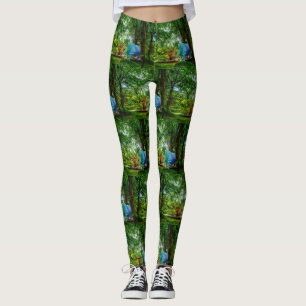 SlipperyJoe's rhinoceros lush tropical setting pri Leggings