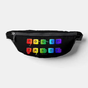 SlipperyJoe's rough trade queer pop typography sla Bum Bags