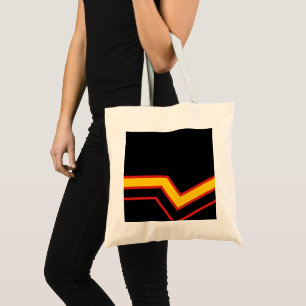 SlipperyJoe's rubber pride flag arrows chevrons st Tote Bag