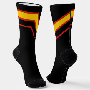 SlipperyJoe's Rubber Pride Flag gay gifts LGBTQIA Socks
