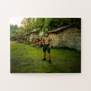 SlipperyJoe's Saint Patrick's Day festive leprecha Jigsaw Puzzle