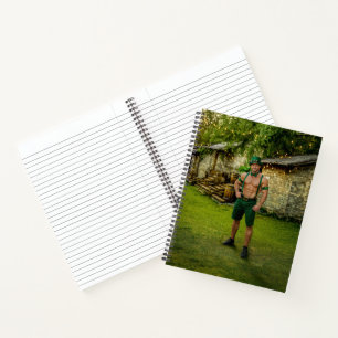 SlipperyJoe's Saint Patrick's Day festive leprecha Notebook