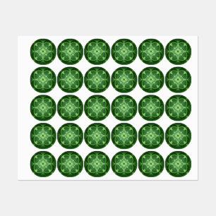 SlipperyJoe's Saint Patrick's Day glowing four lea