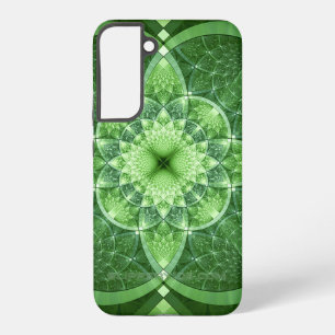 SlipperyJoe's Saint Patrick's Day glowing four lea Samsung Galaxy Case