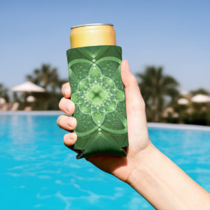SlipperyJoe's Saint Patrick's Day glowing four lea Seltzer Can Cooler
