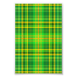 SlipperyJoe's Saint Patrick's Day green-yellow pla Photo Print