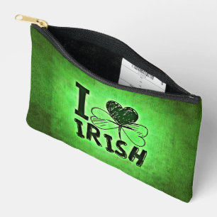 SlipperyJoe's Saint Patrick's Day holiday Irish pr Accessory Pouch