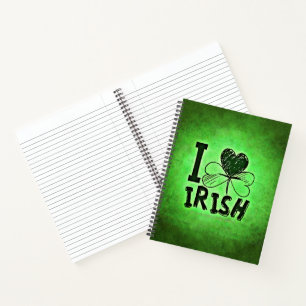 SlipperyJoe's Saint Patrick's Day holiday Irish pr Notebook