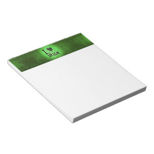 SlipperyJoe's Saint Patrick's Day holiday Irish pr Notepad
