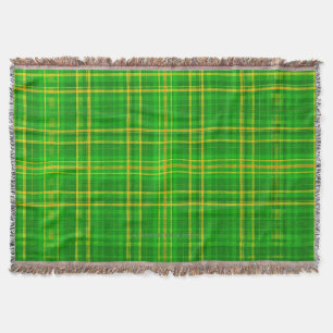 SlipperyJoe's Saint Patrick's Day Irish-inspired r Throw Blanket