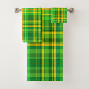 SlipperyJoe's Saint Patrick's Day LGBTQIA green-ye Bath Towel Set