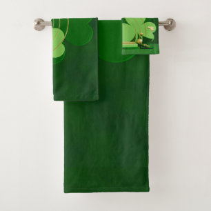 SlipperyJoe's Saint Patrick's Day LGBTQIA three-le Bath Towel Set