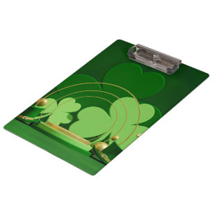 SlipperyJoe's Saint Patrick's Day LGBTQIA three-le Clipboard