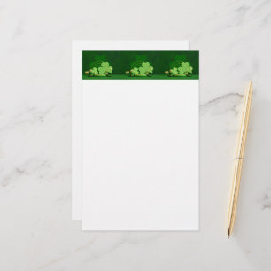 SlipperyJoe's Saint Patrick's Day LGBTQIA three-le Stationery