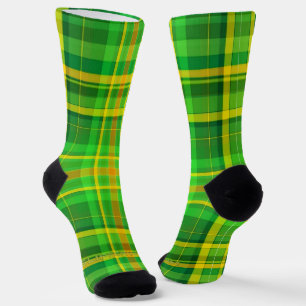 SlipperyJoe's Saint Patrick's Day reminiscent Iris Socks