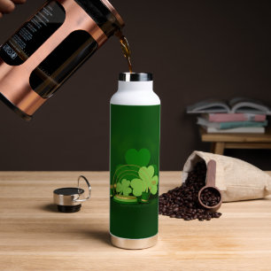 SlipperyJoe's Saint Patrick's Day theme leprechaun Water Bottle