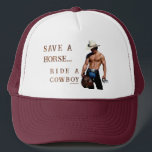 SlipperyJoe's save horse ride straw cowboy hat mus<br><div class="desc">SlipperyJoe's save horse ride straw cowboy hat muscular man shirtless torso holding saddle well-defined physique chiseled six-pack hat chaps saddle black belt silver buckle rancher life muscles rippling wild ride ahead bold rugged western vibe artistic gay pride gifts LGBTQIA yeehaw blue jeans</div>