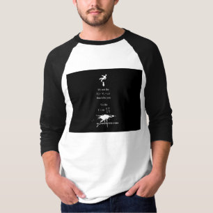 SlipperyJoe's Science math splatter stickman equat T-Shirt