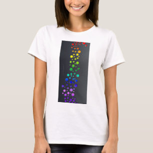 SlipperyJoe's scribbled love word rainbow gradient T-Shirt
