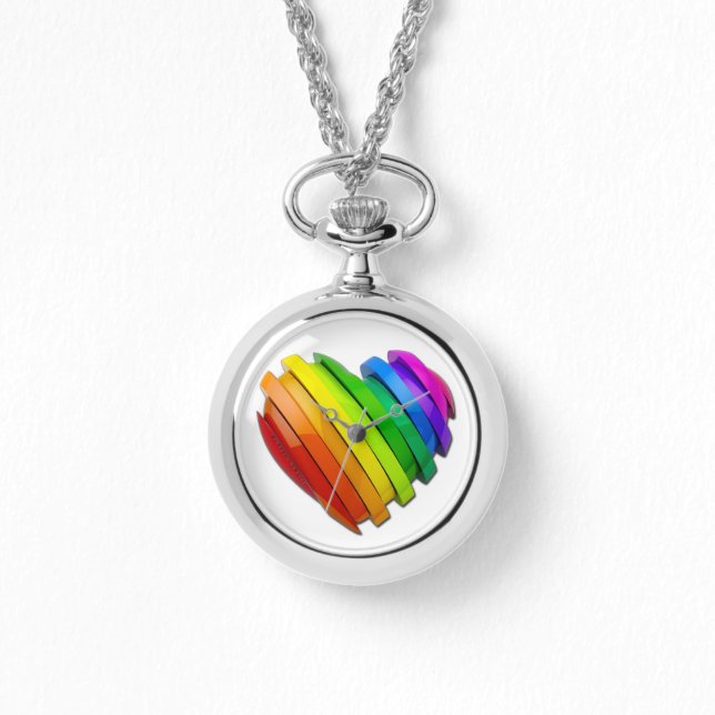 SlipperyJoe's sculptural three‑dimensional heart b Watch (Front)