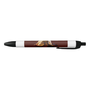 SlipperyJoe's shirtless men back-to-back Christmas Black Ink Pen