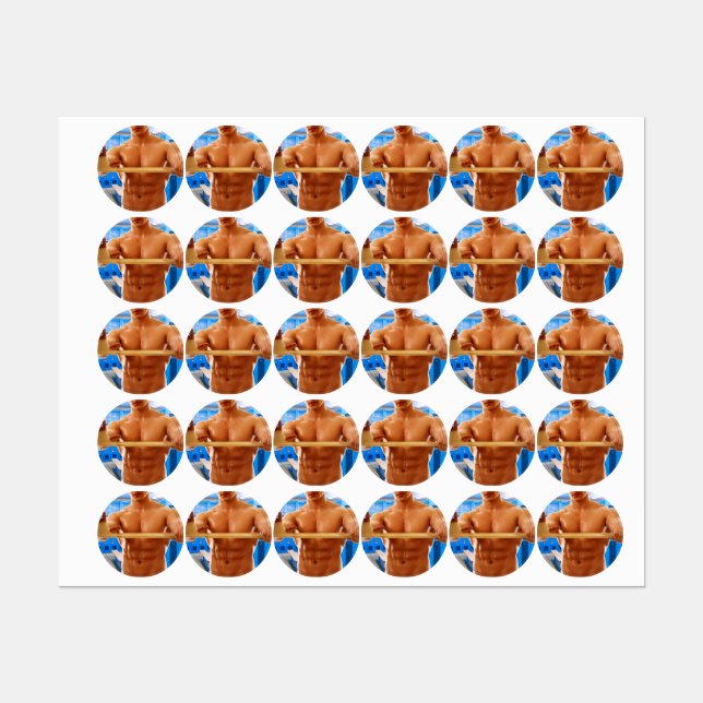 SlipperyJoe's shirtless muscular man abs chest sho (Sheet)