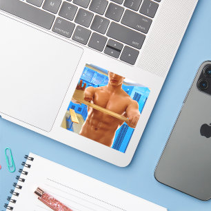 SlipperyJoe's shirtless muscular man abs chest sho