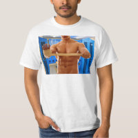 SlipperyJoe's shirtless muscular man abs chest sho