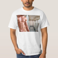 SlipperyJoe's shirtless muscular man torso sixpack