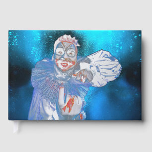 SlipperyJoe's sinister Halloween clown figure smea Guest Book