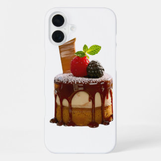 SlipperyJoe's small elegant cylindrical dessert sm iPhone 16 Plus Case