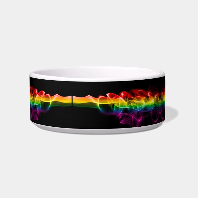 SlipperyJoe's smoke vivid rainbow-colours celebrat Bowl (Front)