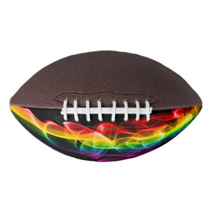 SlipperyJoe's smoke vivid rainbow-colours celebrat Football