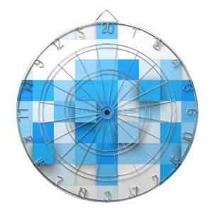 SlipperyJoe's squares artwork mosaic modern three- Dartboard