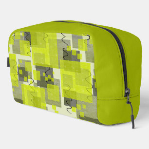 SlipperyJoe's St. Patrick's Day green Irish modern Dopp Kit