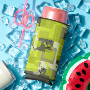 SlipperyJoe's St. Patrick's Day green Irish modern Seltzer Can Cooler