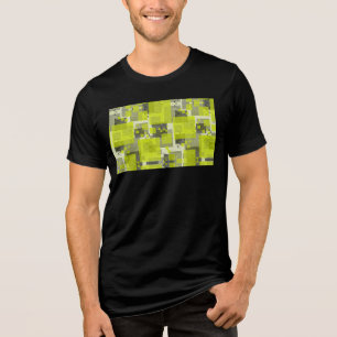 SlipperyJoe's St. Patrick's Day green Irish modern Tri-Blend Shirt