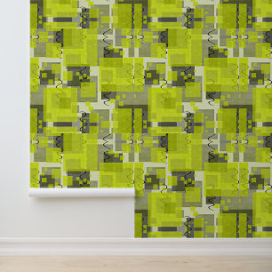 SlipperyJoe's St. Patrick's Day green Irish modern Wallpaper