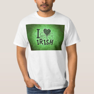 SlipperyJoe's St. Patrick's Day LGBTQIA heart gay T-Shirt